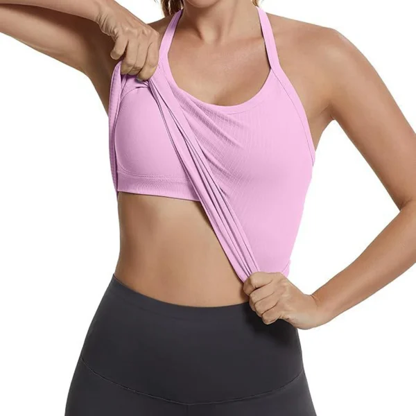 Women Workout Exercise Shirts Racerback