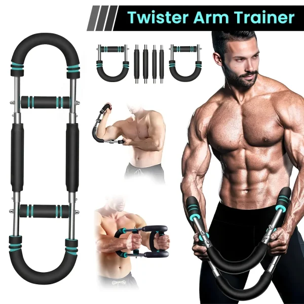 Adjustable Spring Twister Arm Exerciser – 20‑50kg