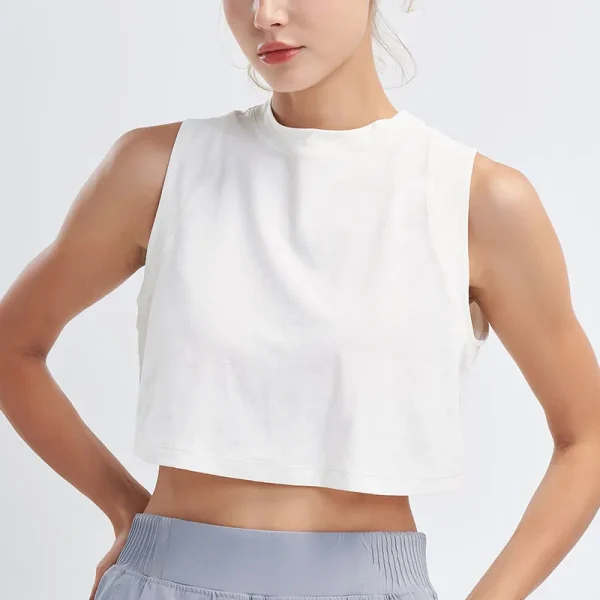 Sports Shirt Vest Seamless Top