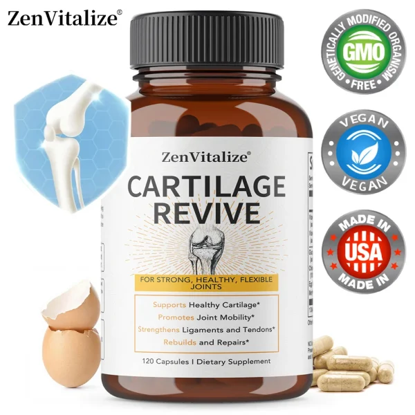 Cartilage Revive + Joint Support Supplement for Men and Women