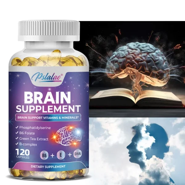 Brain Supplement -Helps Improve Memory, Concentration and Intelligence