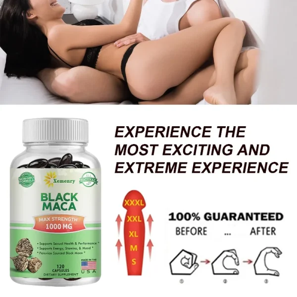 Black Maca Root Supplements
